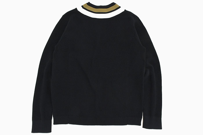 FRED PERRY（フレッドペリー） セーター メンズ ストライプド Vネック