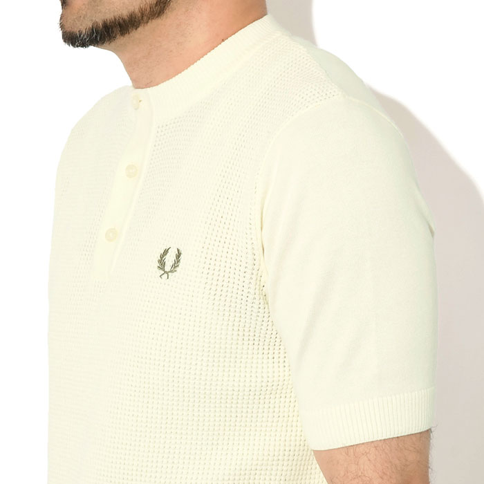 FRED PERRY（フレッドペリー） カットソー 半袖 メンズ ワッフル