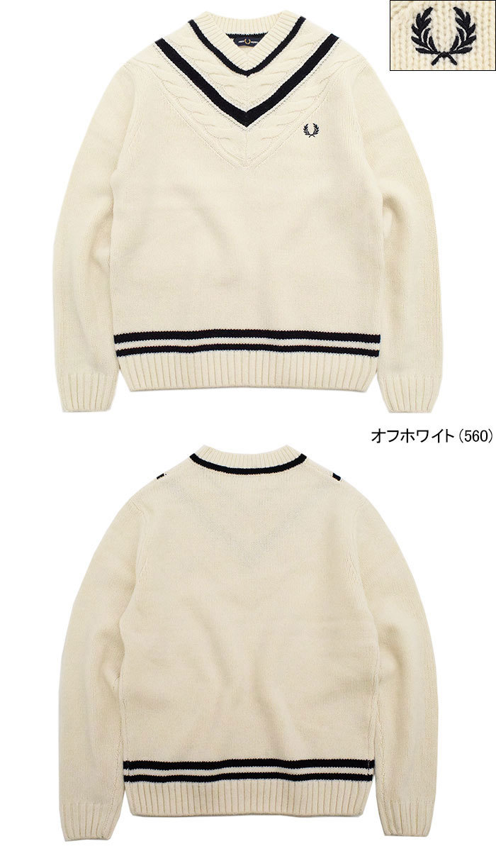 FRED PERRY フレッドペリー セーター メンズ ストライプド