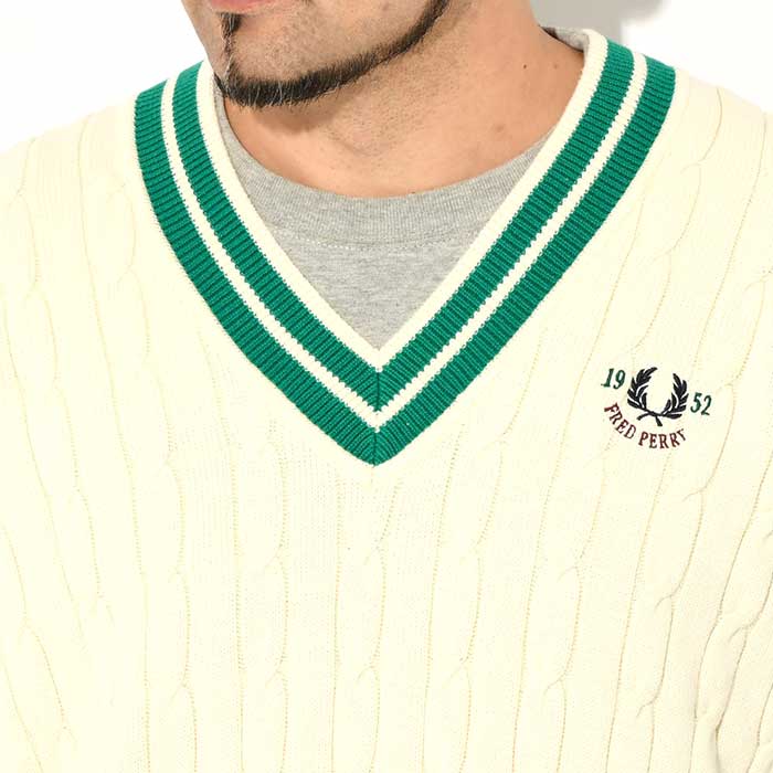 FRED PERRY（フレッドペリー） ベスト メンズ クラブ ハウス ケーブル