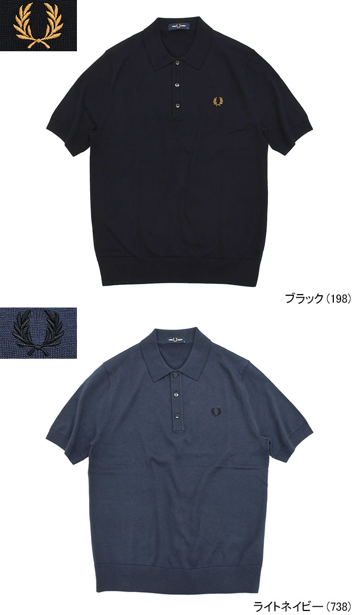 新品FRED PERRY フレッドペリー ポロシャツ 半袖 FRED PERRY（フレッドペリー） ポロシャツ 半袖 メンズ コットン