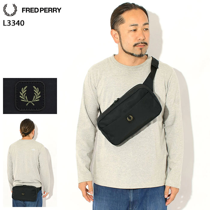 FRED PERRY（フレッドペリー） ボディバッグ クリンクル ナイロン