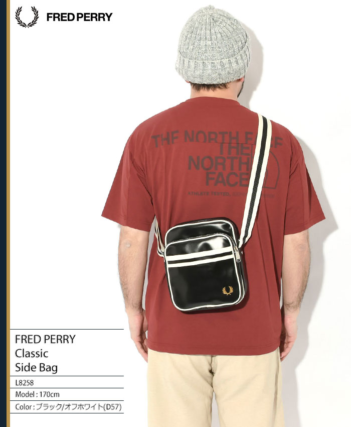 新品未使用品　FRED PERRY フレッドペリー ウエストバッグ　ショルダー WEB限定】[FRED PERRY/フレッドペリー] ティップ テープ クロスボディ