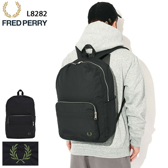 FRED PERRY フレッドペリー Nylon Twin Tippedリュック FRED PERRY フレッドペリー リュック ナイロン ツイン