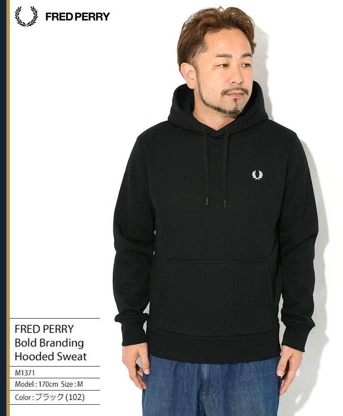 【美品】フレッド・ペリー パーカー サイズL　グラフィック　ブランディング icefield_frp-m8673