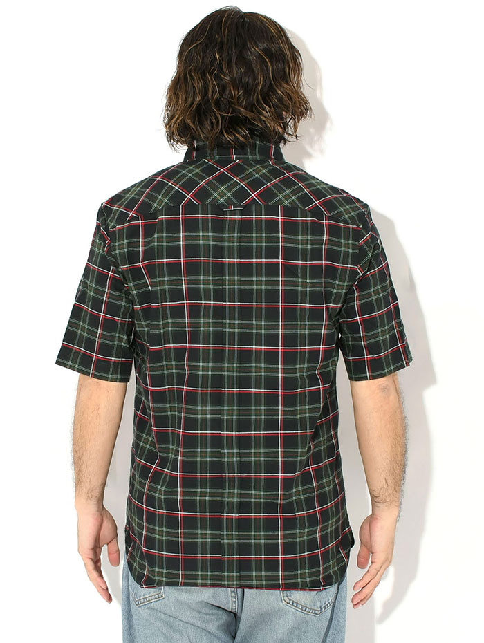 FRED PERRY（フレッドペリー） シャツ 半袖 メンズ タータン ( M1741