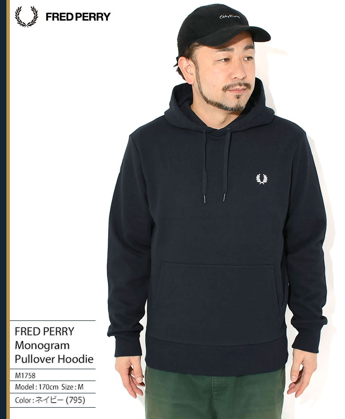 FRED PERRY（フレッドペリー） プルオーバー パーカー メンズ