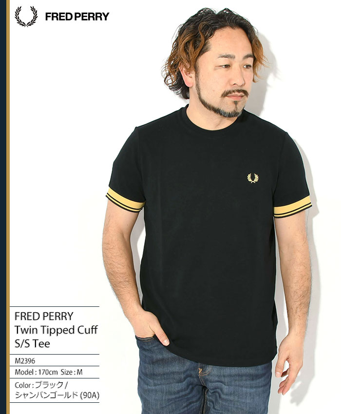 FRED PERRY（フレッドペリー） Tシャツ 半袖 メンズ ツイン ティップド