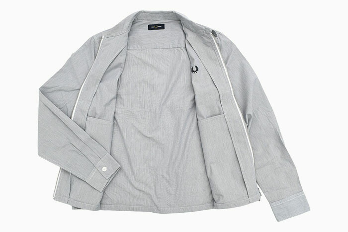 FRED PERRY（フレッドペリー） ジャケット メンズ ストライプド シア