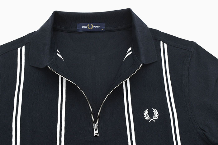 FRED PERRY（フレッドペリー） ポロシャツ 半袖 メンズ バーティカル