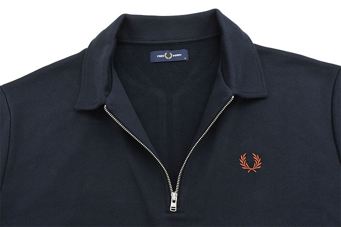 FRED PERRY（フレッドペリー） トレーナー メンズ ハーフ ジップ