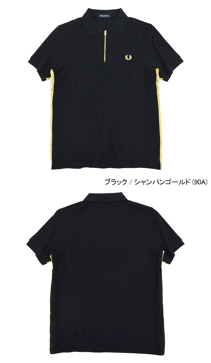 FRED PERRY（フレッドペリー） ポロシャツ 半袖 メンズ ストライプ
