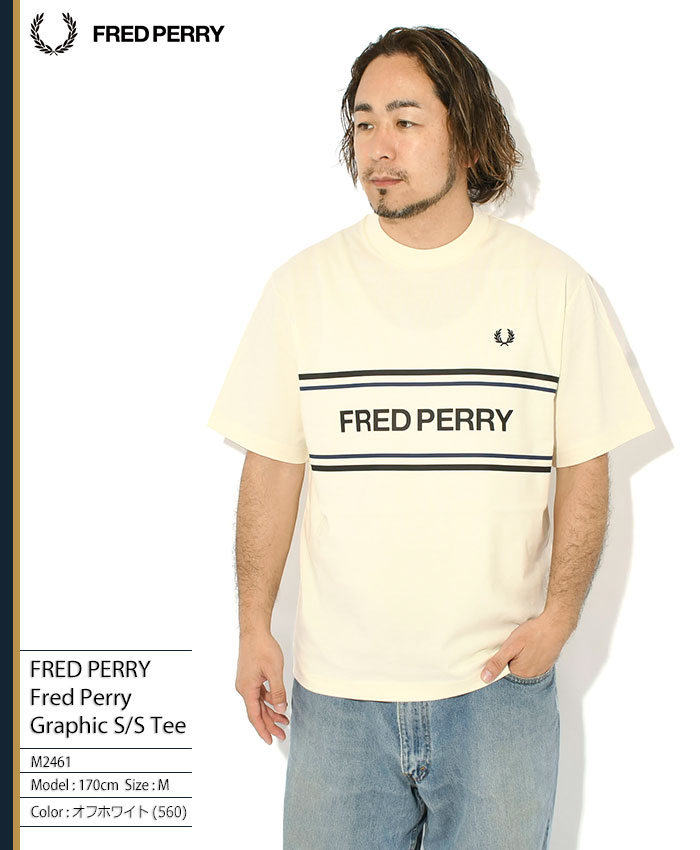 FRED PERRY（フレッドペリー） Tシャツ 半袖 メンズ グラフィック
