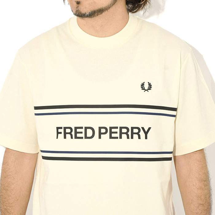 FRED PERRY（フレッドペリー） Tシャツ 半袖 メンズ グラフィック