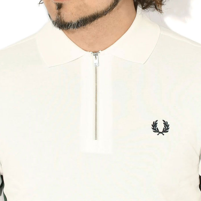 FRED PERRY（フレッドペリー） ポロシャツ 半袖 メンズ トラムライン
