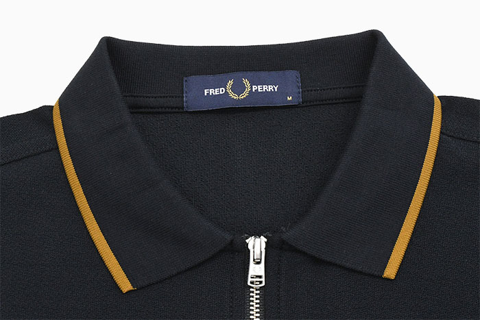 FRED PERRY（フレッドペリー） ポロシャツ 半袖 メンズ クレープ ピケ