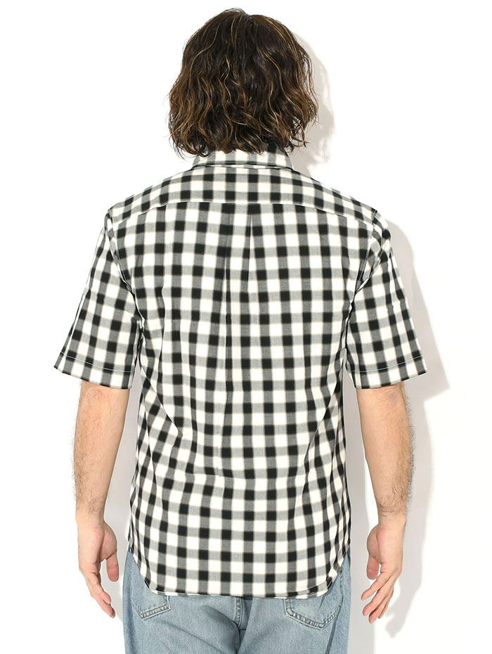FRED PERRY（フレッドペリー） シャツ 半袖 メンズ ブラード ギンガム