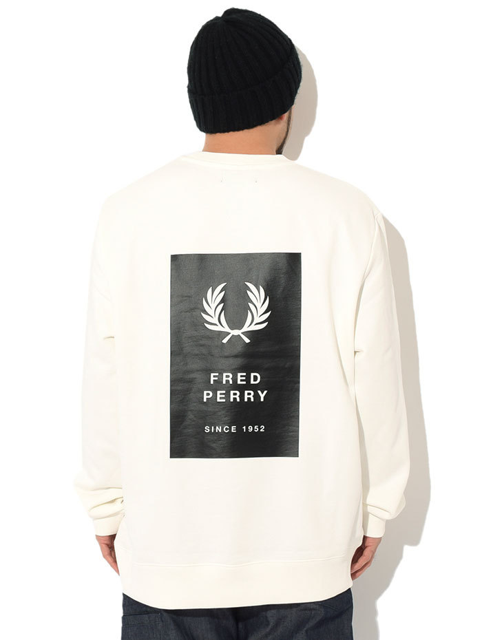 フレッドペリー トレーナー FRED PERRY メンズ プリンテッド パッチ