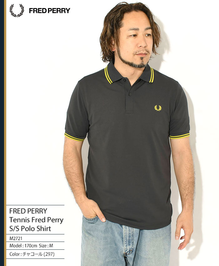 FRED PERRY（フレッドペリー） ポロシャツ 半袖 メンズ テニス ( M2721