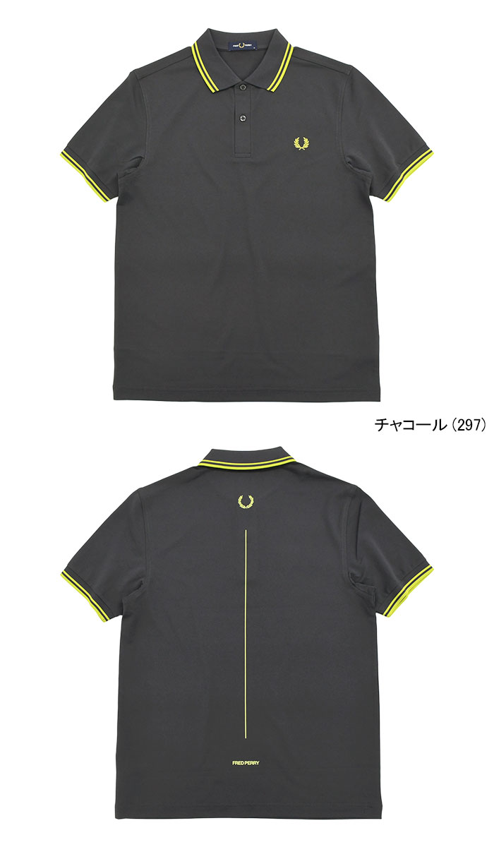 FRED PERRY（フレッドペリー） ポロシャツ 半袖 メンズ テニス ( M2721