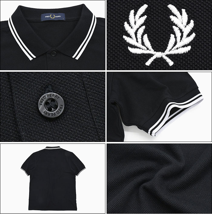 FRED PERRYフレッドペリーのポロシャツ Twin Tipped Fred Perry Polo Shirt19