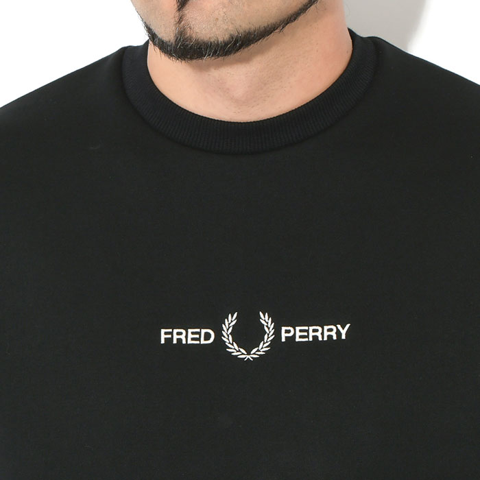 フレッドペリー トレーナー FRED PERRY メンズ エンブロイダード