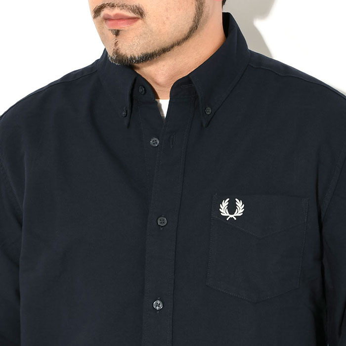 FRED PERRY フレッドペリー シャツ 長袖 メンズ