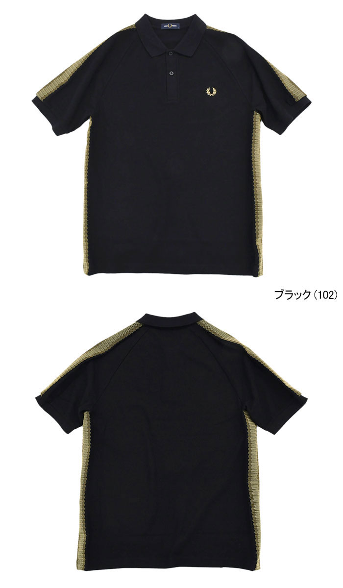 FRED PERRY（フレッドペリー） ポロシャツ 半袖 メンズ ハニカム