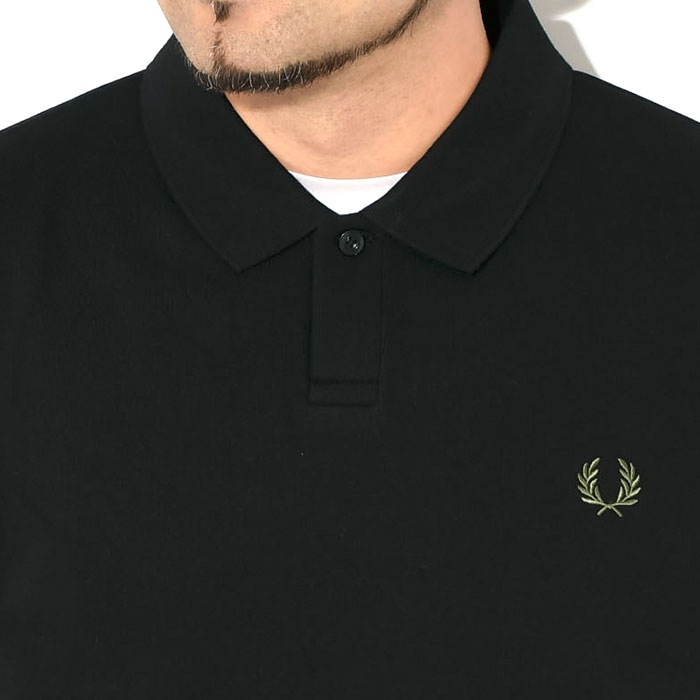 Fred Perry ブラウン長袖ポロシャツ FRED PERRY SHIRT 2024年秋冬・長袖ポロシャツ プレオーダー