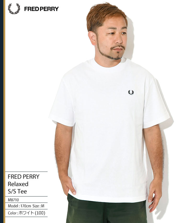FRED PERRY（フレッドペリー） Tシャツ 半袖 メンズ リラックスド