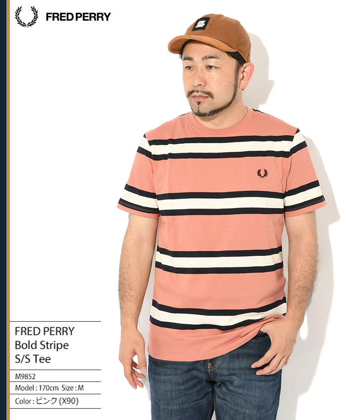 FRED PERRY（フレッドペリー） Tシャツ 半袖 メンズ ボールド