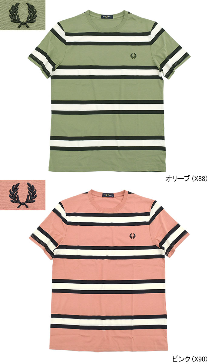 FRED PERRY（フレッドペリー） Tシャツ 半袖 メンズ ボールド