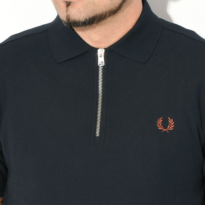 Fred Perry フレッドペリー　グレー ボタンダウン ポロシャツ　半袖 FRED PERRY フレッドペリー ボタンダウン ポロシャツ M1627