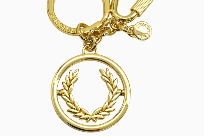 FRED PERRY（フレッドペリー） キーホルダー スピニング ローレル