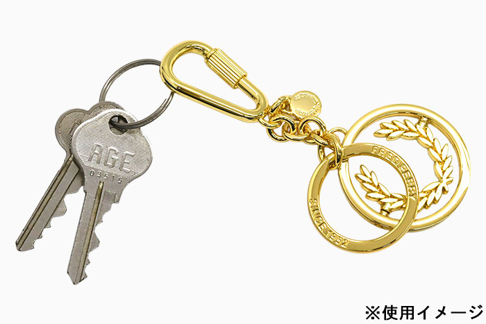 FRED PERRY（フレッドペリー） キーホルダー スピニング ローレル