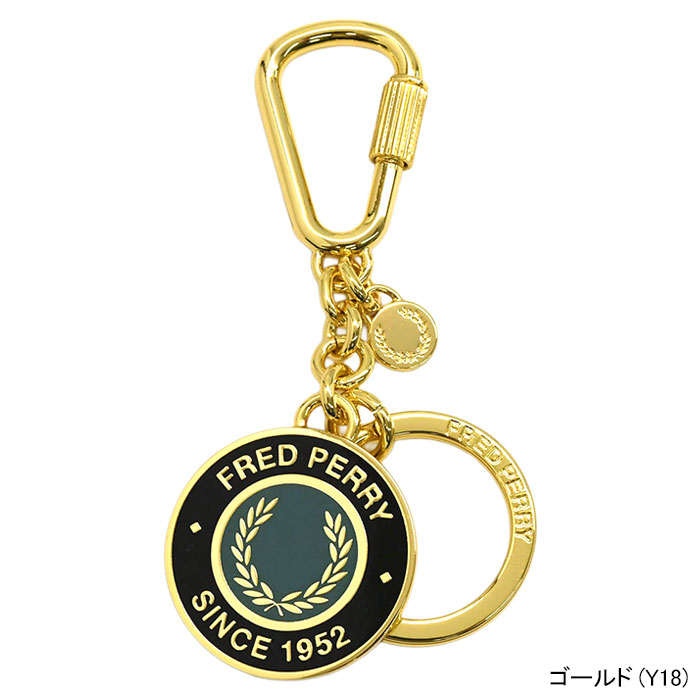 FRED PERRY（フレッドペリー） キーホルダー エナメル ブランデッド