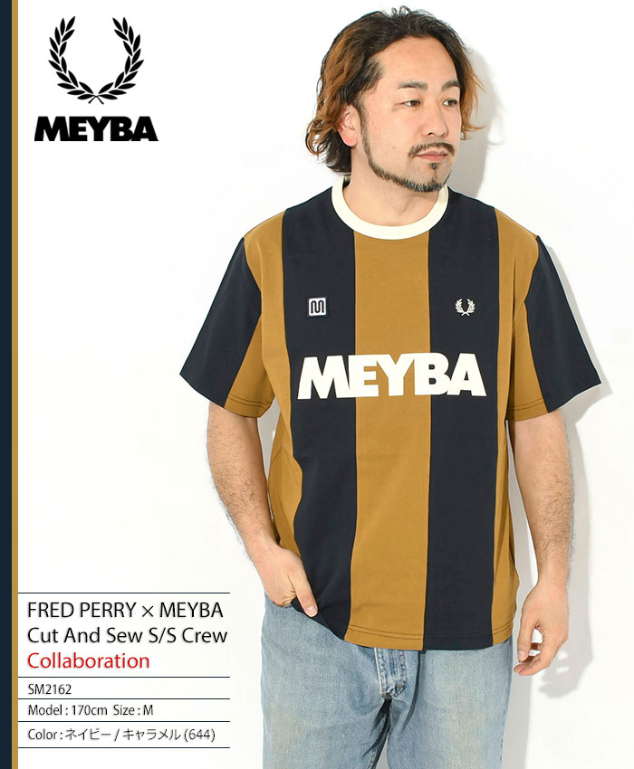 FRED PERRYフレッドペリーのカットソー MEYBA Cut And Sew Crew01