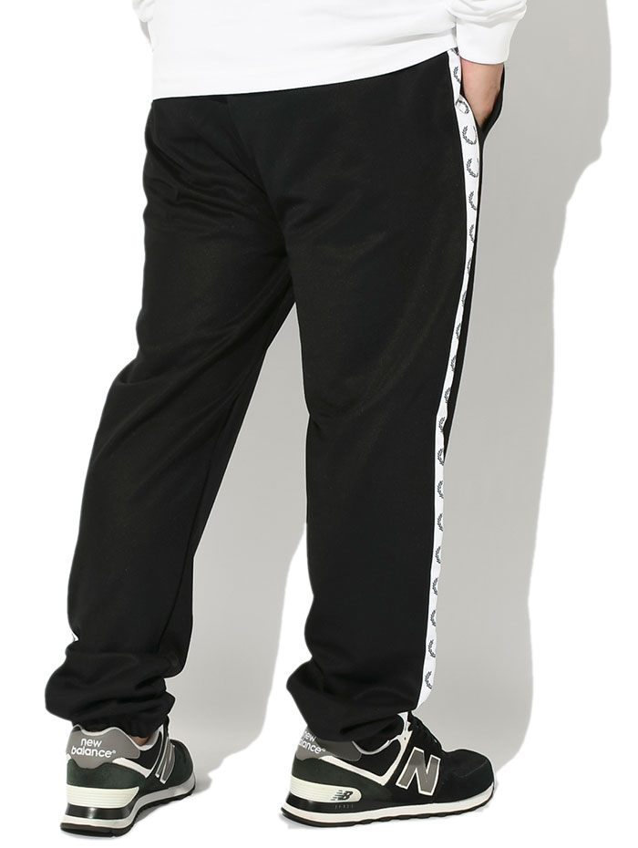 FRED PERRY（フレッドペリー） ジャージー パンツ メンズ テープド