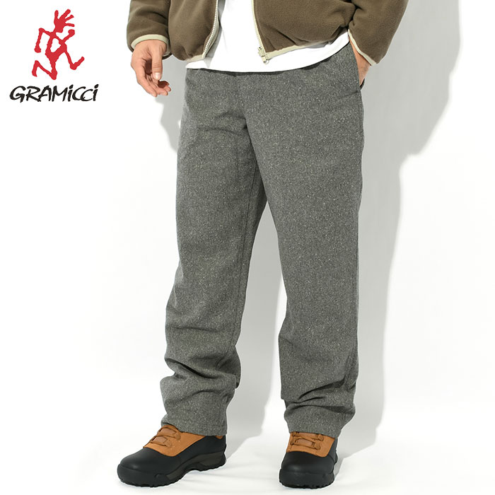 グラミチ パンツ GRAMICCI メンズ 23FW ウール リラックス プリーツ トラウザー ( 23FW Wool Relaxed Pleated  Trouser Pant ボトムス G3FM-P056 )