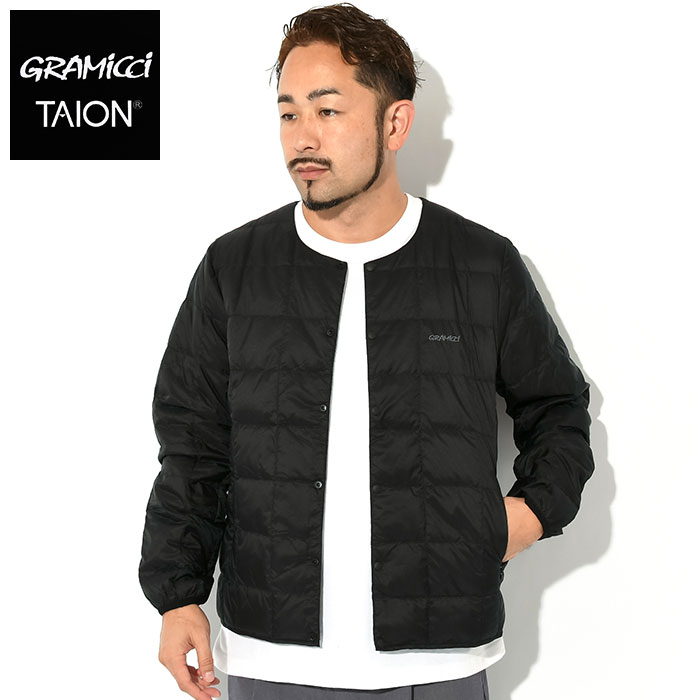 グラミチ ジャケット GRAMICCI メンズ タイオン インナー ダウン コラボ(TAION Inner Down JKT インナーダウン  ダウンジャケット G3FU-J101-TG)