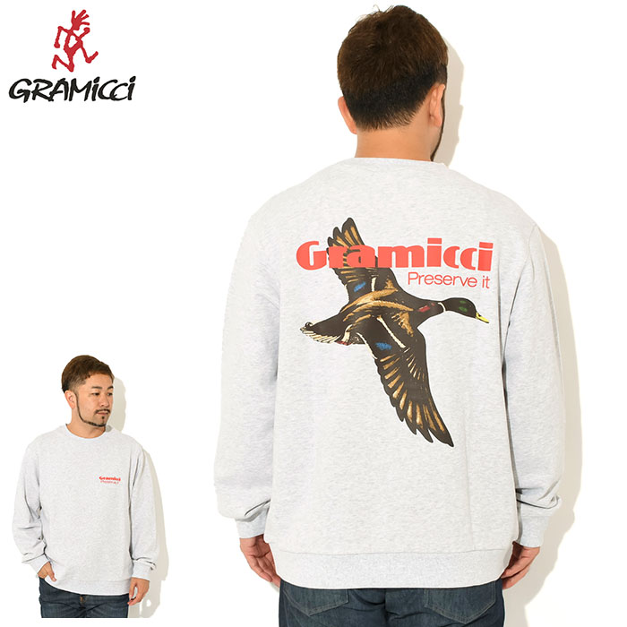 GRAMICCI - GRAMICCIグラミチ USA製 胸ロゴ裏起毛スウェット