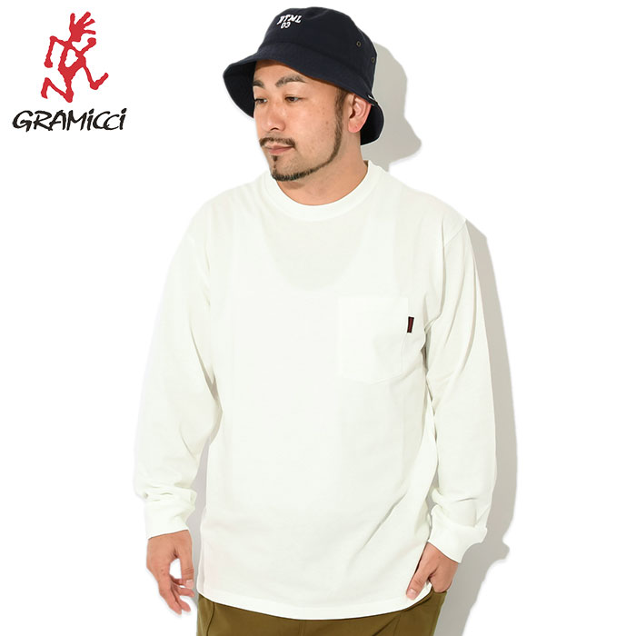 GRAMICCI グラミチ ロンT Tシャツ 長袖 メンズ ポケット