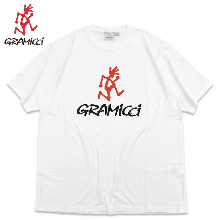 グラミチ Tシャツ 半袖 GRAMICCI メンズ グラミチ ロゴ ( Gramicci Logo S/S Tee T-SHIRTS カットソー トップス G4SU-T097 )[M便 1/1]｜icefield｜02