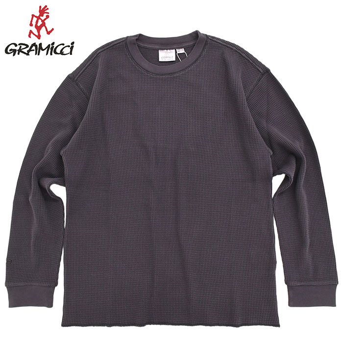 Gramicci（グラミチ） カットソー 長袖 メンズ ワッフル ( Waffle L/S