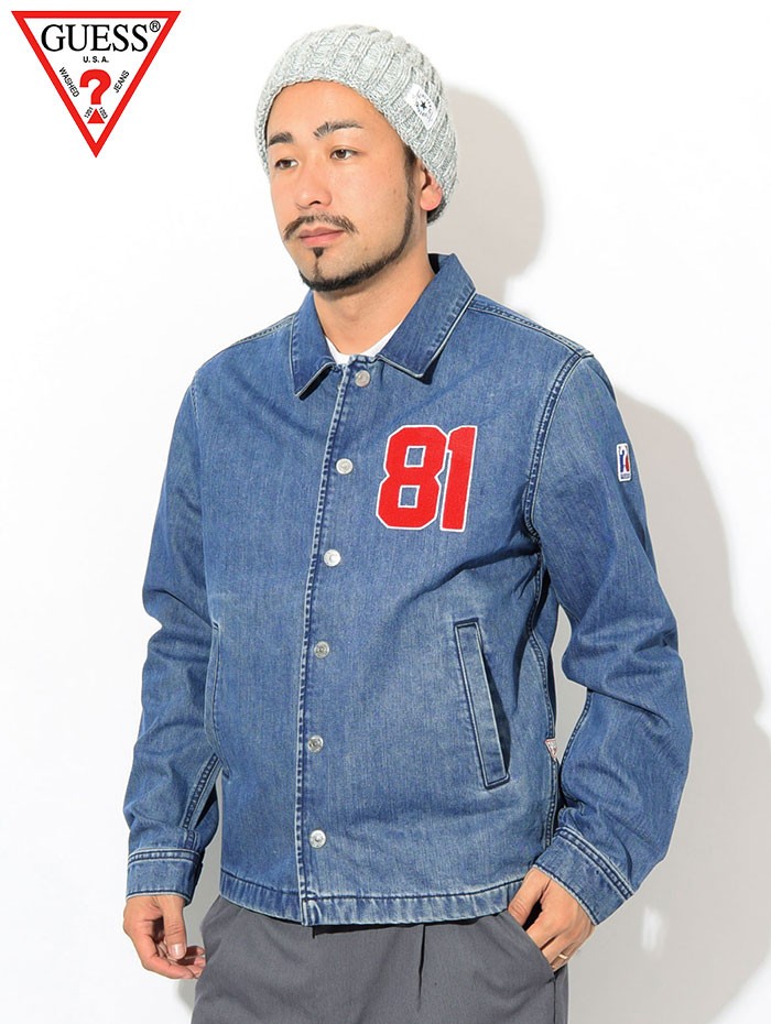 GUESS ゲス ジャケット メンズ コーチジャケット(GUESS Coach GUESS ゲス ジャケット メンズ コーチジャケット(GUESS Coach