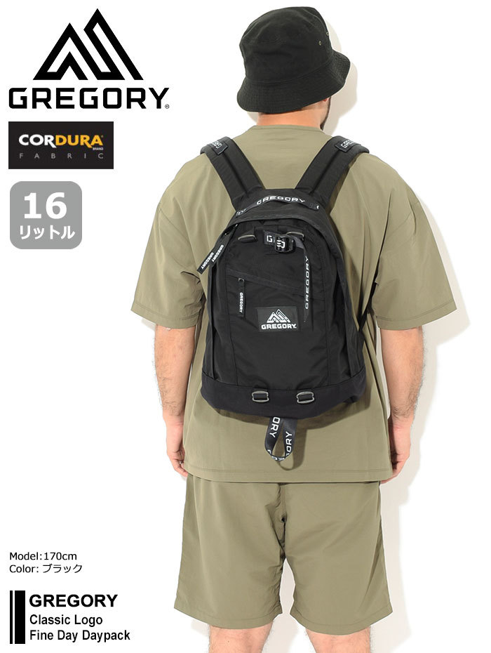 グレゴリー リュック GREGORY クラシック ロゴ ファインデイ デイパック (Classic Logo Fine Day Daypack  Backpack バックパック 1375481041)