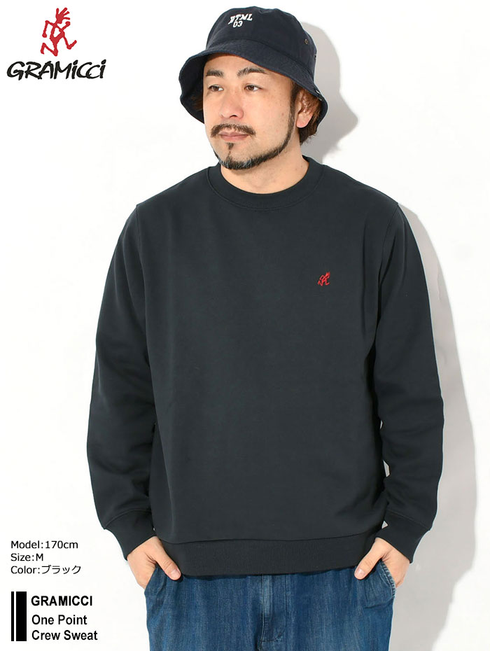Gramicci（グラミチ） トレーナー メンズ 26SS ワン ポイント クルー Gramicci  CREW PULLOVER  完売品sサイズ