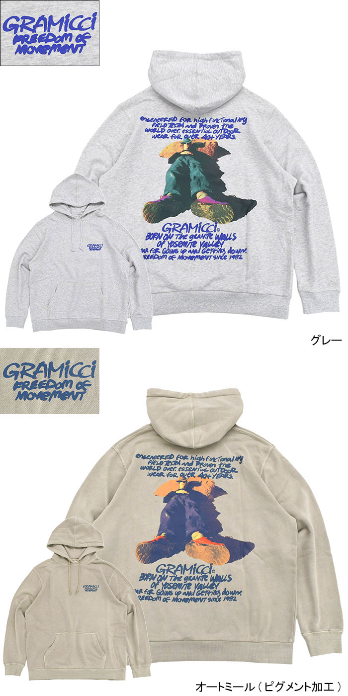 GRAMICCI グラミチ パーカー プルオーバー メンズ ナッピング