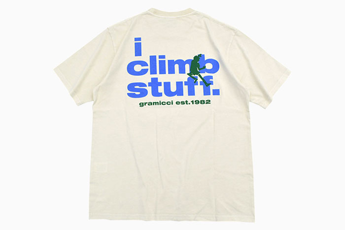 GRAMICCI グラミチ Tシャツ 半袖 メンズ アイ クライム スタッフ