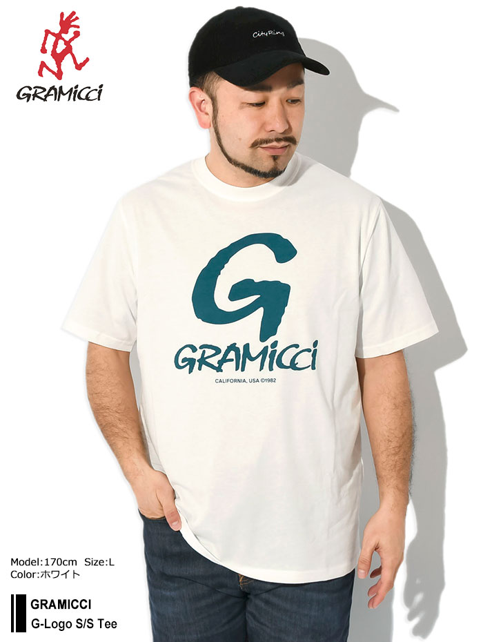 Gramicci（グラミチ） Tシャツ 半袖 メンズ G ロゴ ( G-Logo S/S Tee T